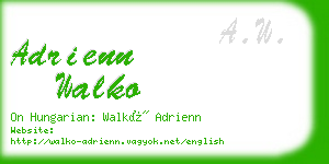 adrienn walko business card